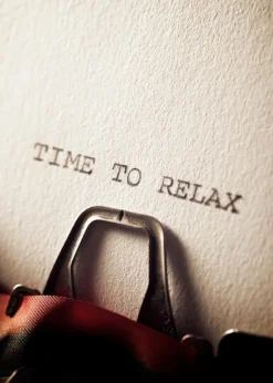 Time to Relax Plakat (21x29.7 cm (A4))