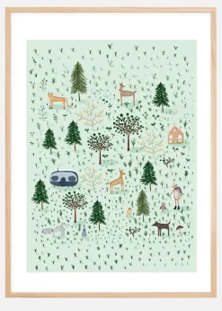 Tiny Forest Plakat (21x29.7 cm (A4))