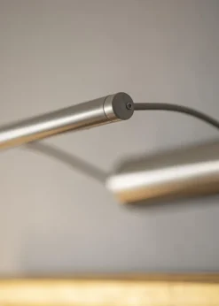 Tommy Batteridrevet LED 21 cm Billedbelysning - Sølv