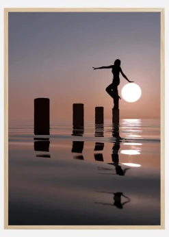 Touch My Sun Plakat (21x29.7 cm (A4))