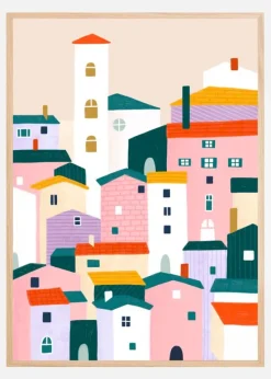 Town Plakat (21x29.7 cm (A4))