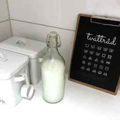 Tvättråd - Sort Plakat (21x29.7 cm (A4))