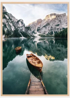 Two in the Lake Plakat (21x29.7 cm (A4))