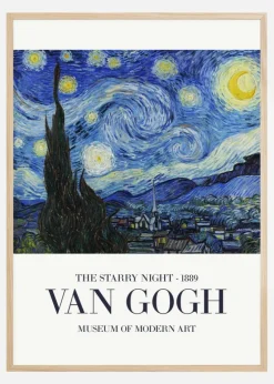 VAN GOGH - The Starry Night Plakat (21x29.7 cm (A4))