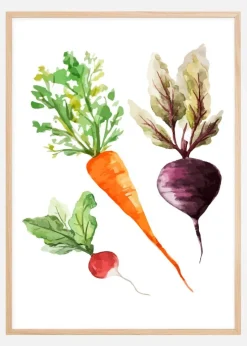Veggies Plakat (21x29.7 cm (A4))