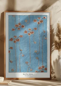 Vine Illustration Plakat (21x29.7 cm (A4))