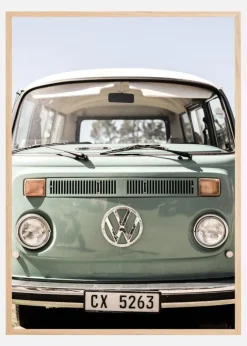 Vw Kombi Plakat (21x29.7 cm (A4))