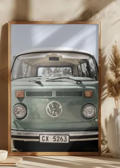 Vw Kombi Plakat (21x29.7 cm (A4))