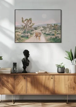 Wandering Tiger Plakat (21x29.7 cm (A4))