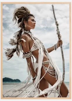 Warrior I Plakat (21x29.7 cm (A4))