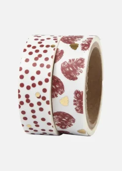 Washitape Kogler og prikker - 15 mm