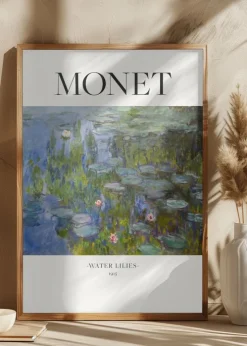 Water Lilies 1915 Plakat (21x29.7 cm (A4))