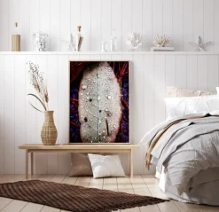 Water On Leaf Plakat (21x29.7 cm (A4))