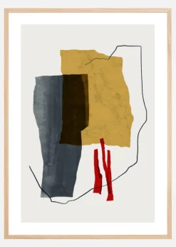 Watercolor Art No 14 Plakat (21x29.7 cm (A4))