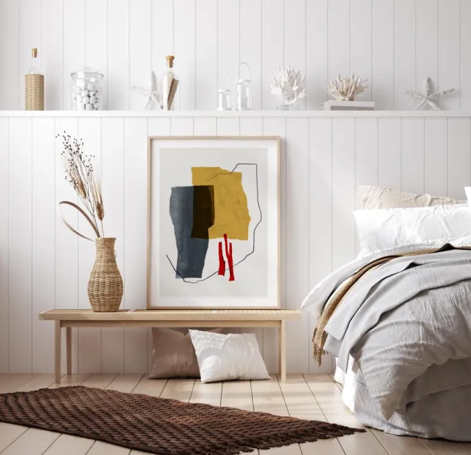 Watercolor Art No 14 Plakat (21x29.7 cm (A4))