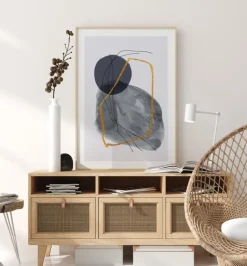 Watercolor Art No 11 Plakat (21x29.7 cm (A4))