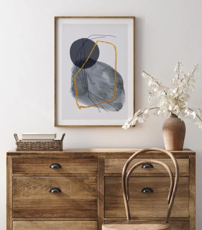 Watercolor Art No 11 Plakat (21x29.7 cm (A4))