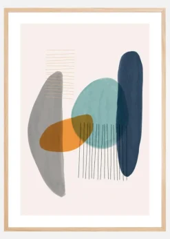 Watercolor Art No 6 Plakat (21x29.7 cm (A4))