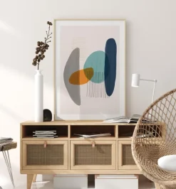 Watercolor Art No 6 Plakat (21x29.7 cm (A4))