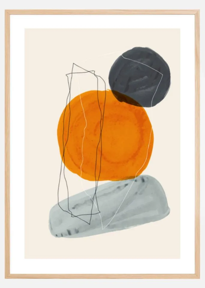 Watercolor Art No 12 Plakat (21x29.7 cm (A4))