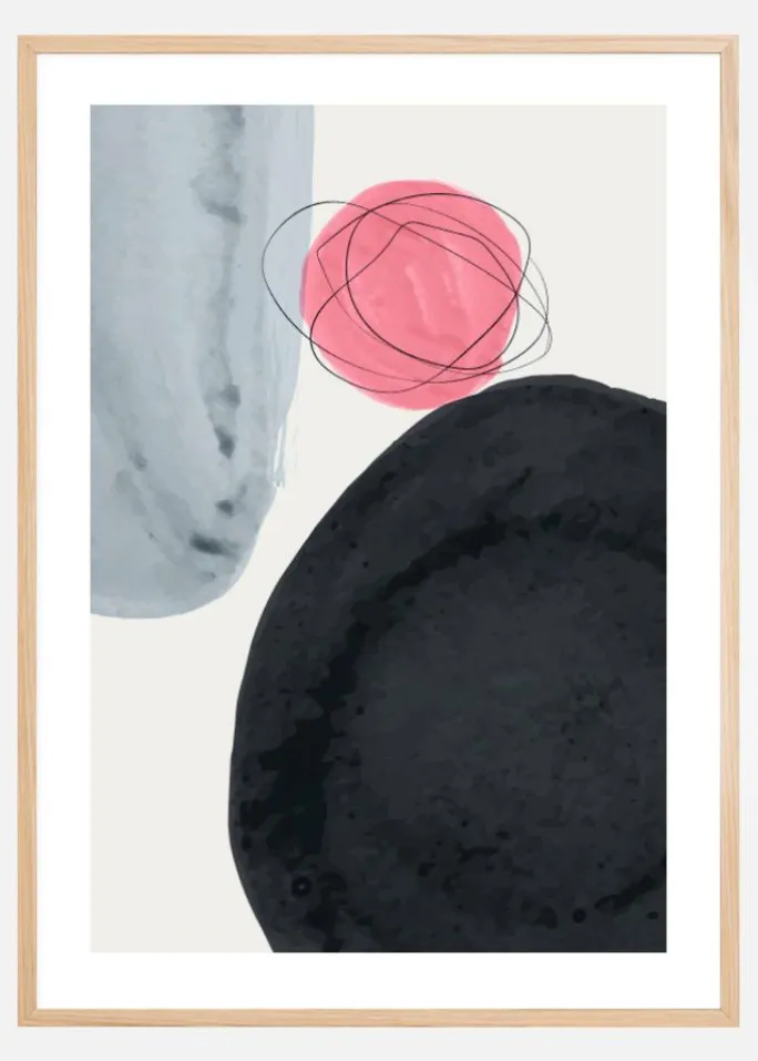 Watercolor Art No 13 Plakat (21x29.7 cm (A4))