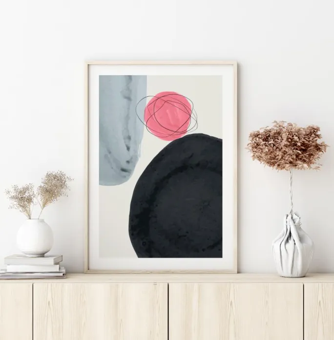 Watercolor Art No 13 Plakat (21x29.7 cm (A4))