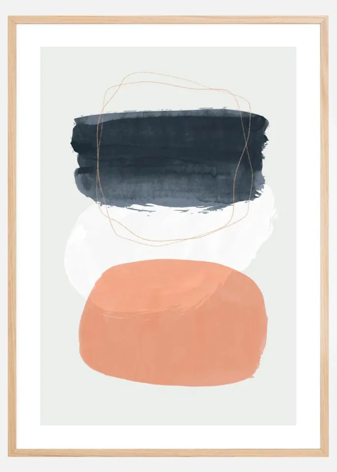 Watercolor Art No 1 Plakat (21x29.7 cm (A4))