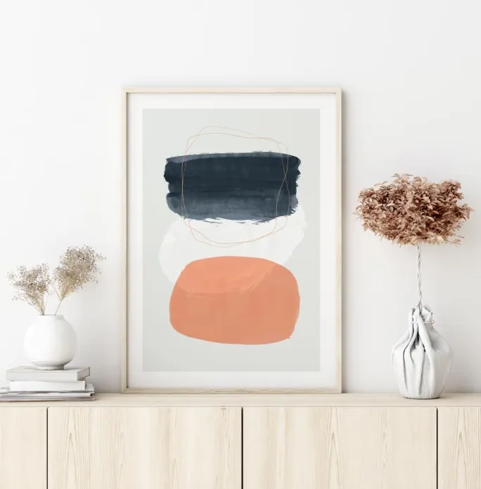 Watercolor Art No 1 Plakat (21x29.7 cm (A4))