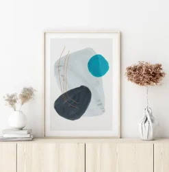 Watercolor Art No 10 Plakat (21x29.7 cm (A4))