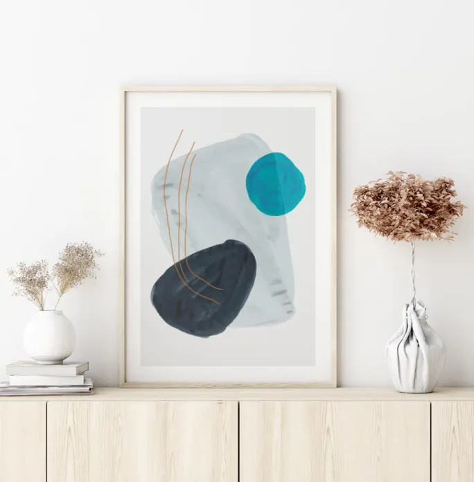 Watercolor Art No 10 Plakat (21x29.7 cm (A4))