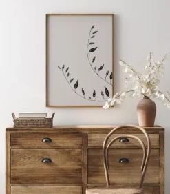 Wavy Branches Plakat (21x29.7 cm (A4))