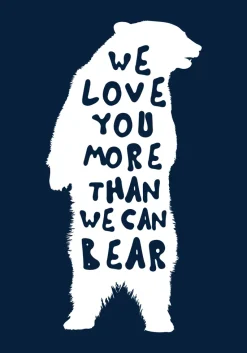 We love you more than we can bear Plakat (21x29.7 cm (A4))
