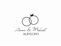 Wedding Ring I - Black (21x29,7 cm (A4))