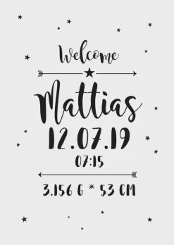 Welcome (21x29,7 cm (A4))