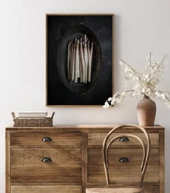 White Asparagus Plakat (21x29.7 cm (A4))