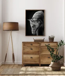 White Stallion Plakat (21x29.7 cm (A4))