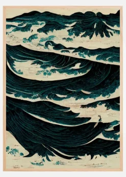 Wild Sea Plakat (21x29.7 cm (A4))