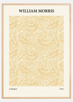 William Morris - Larkspur 8 Plakat (21x29.7 cm (A4))