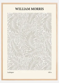 William Morris - Larkspur 2 Plakat (21x29.7 cm (A4))