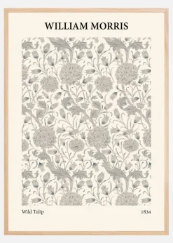 William Morris - Wild Tulip 2 Plakat (21x29.7 cm (A4))