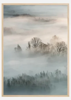 Winter Fog Plakat (21x29.7 cm (A4))