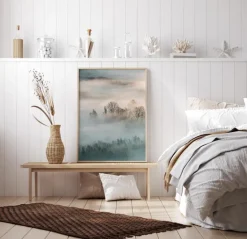 Winter Fog Plakat (21x29.7 cm (A4))