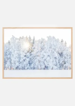 Winter light Plakat (21x29.7 cm (A4))