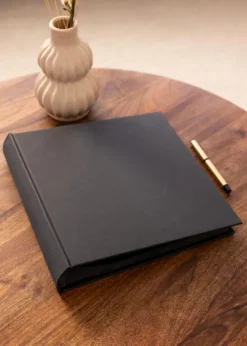 Wiro Album Sort - 30x30 cm (100 Sorte sider / 50 ark)