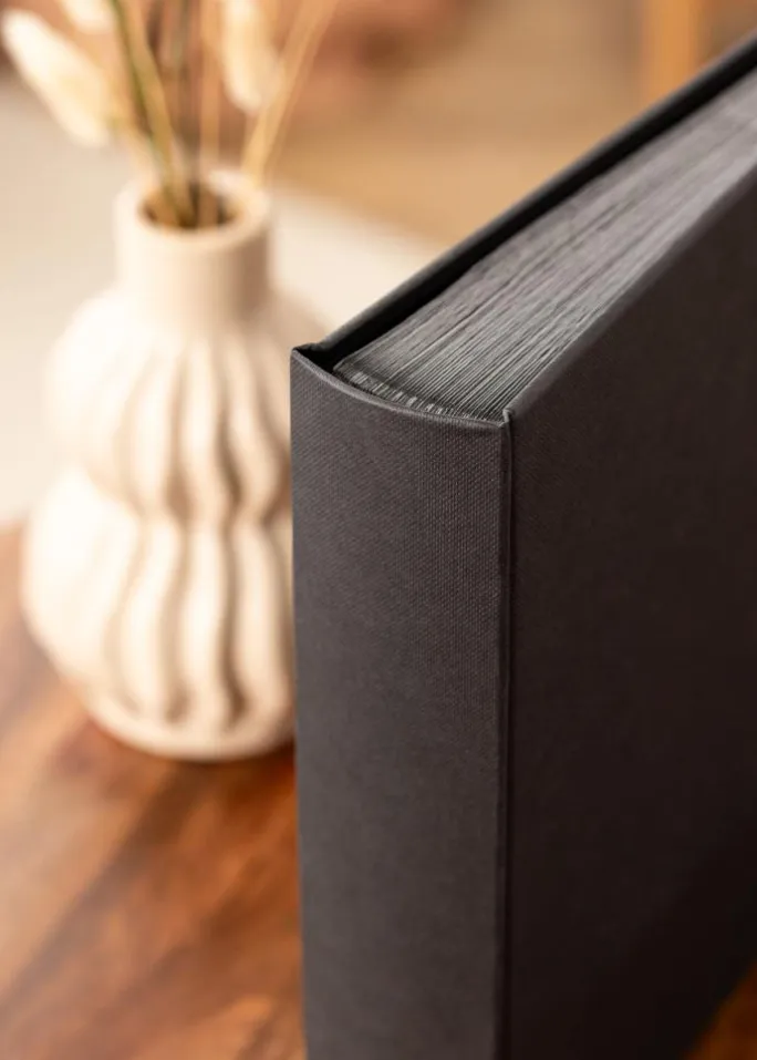 Wiro Album Sort - 30x30 cm (100 Sorte sider / 50 ark)