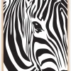 Zebra Plakat (21x29.7 cm (A4))