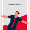 Zlatan Ibrahimovic Plakat (21x29.7 cm (A4))