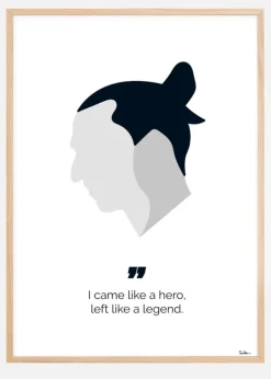 Zlatan the legend Plakat (21x29.7 cm (A4))